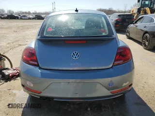2019 Volkswagen Beetle S with VIN 3VWFD7AT0KM703711, listed as a Copart auction lot 49225535 with 0 mi miles and Salvage Title. Bid and sale history available at carsss.com. Image 6.