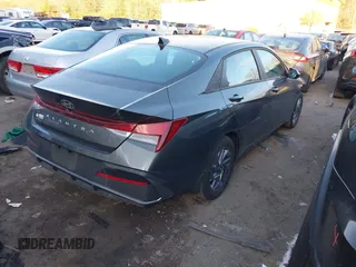 2024 Hyundai Elantra SEL with VIN KMHLM4DG3RU762482, listed as a IAAI auction lot 41289324 with 6,514 mi miles and . Bid and sale history available at DreamBid. Image 4.