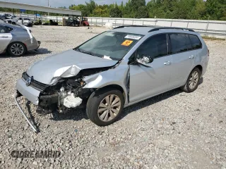 2017 Volkswagen Golf SportWagen S with VIN 3VW017AU0HM500592, listed as a Copart auction lot 70609304 with 0 mi miles and Salvage Title. Bid and sale history available at carsss.com. Image 1.