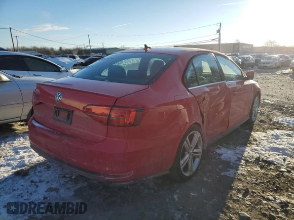 2016 Volkswagen Jetta Sedan 2.0T GLI SE with VIN 3VW5T7AJ8GM226398, listed as a Copart auction lot 41458415 with 105,810 mi miles and Salvage Title. Bid and sale history available at carsss.com. Image 3.