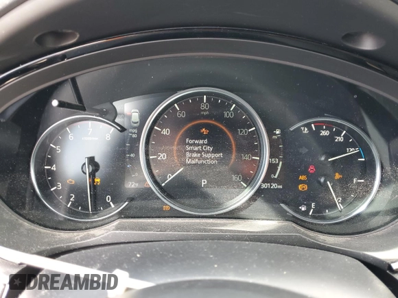 2023 Mazda CX-9 Signature with VIN JM3TCBEYXP0639552, listed as a Copart auction lot 57897175 with 30,120 mi miles and Salvage title. Bid and sale history available at DreamBid. Image 9.
