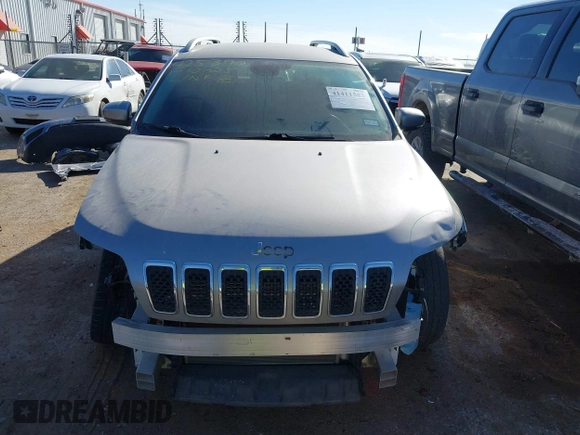 2021 Jeep Cherokee Latitude with VIN 1C4PJLCB9MD150813, listed as a IAAI auction lot 41411582 with 36,383 mi miles. Bid and sale history available at carsss.com. Image 12.