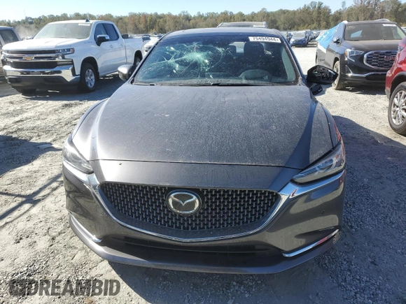 2021 Mazda 6 Signature with VIN JM1GL1XY2M1619514, listed as a Copart auction lot 75494944 with 35,069 mi miles and Salvage Title. Bid and sale history available at DreamBid. Image 5.