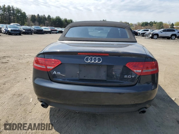 2012 Audi A5 2.0T Premium Plus with VIN WAUJFAFH9CN003358, listed as a Copart auction lot 53102245 with 144,428 mi miles and Salvage Title. Bid and sale history available at carsss.com. Image 6.