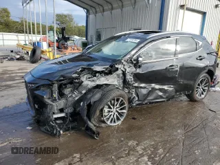 2025 Lexus NX 350h with VIN 2T2AKCEZ4SC031831, listed as a Copart auction lot 71594764 with 9,147 mi miles and Salvage Title. Bid and sale history available at DreamBid. Image 1.