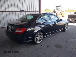 2013 Mercedes-Benz C-Class C 250 Sport with VIN WDDGF4HB8DR300192, listed as a IAAI auction lot 41982295 with 94,414 mi miles. Bid and sale history available at carsss.com. Image 4.