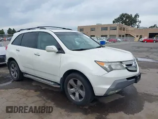 2009 Acura MDX Sport/Pwr Tail Gate with VIN 2HNYD28799H507129, listed as a IAAI auction lot 39407862 with 133,789 mi miles. Bid and sale history available at carsss.com. Image 1.