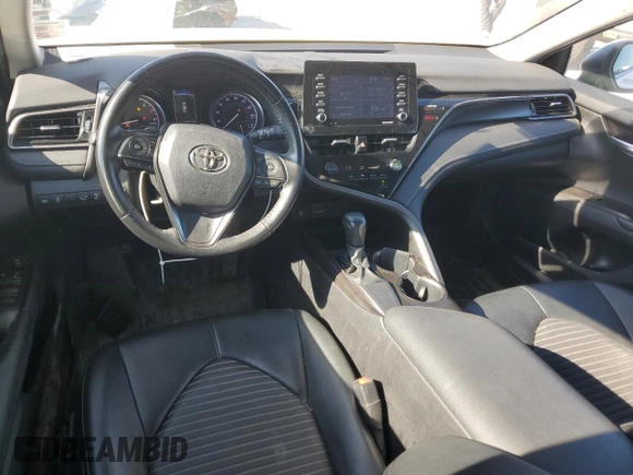 2021 Toyota Camry SE Nightshade with VIN 4T1G11AK6MU477558, listed as a Copart auction lot 46234885 with 77,049 mi miles and Salvage Title. Bid and sale history available at carsss.com. Image 8.