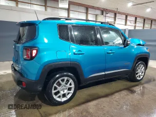 2021 Jeep Renegade Limited with VIN ZACNJDD19MPM29177, listed as a Copart auction lot 66339345 with 49,385 mi miles and Salvage title. Bid and sale history available at DreamBid. Image 3.