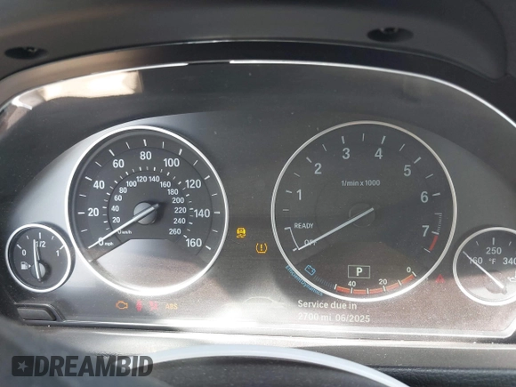 2014 BMW 3 Series 328i xDrive with VIN WBA3B3G51ENR81859, listed as a IAAI auction lot 41828729 with 129,498 mi miles. Bid and sale history available at carsss.com. Image 7.