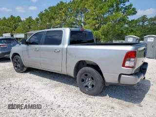 2022 Ram 1500 Lone Star z VIN 1C6RREFT0NN276630, wystawiony jako Copart lot #58753925 z przebiegiem 66 293 mil mil oraz Czysty tytuł • Clean title. Historia ofert i sprzedaży dostępna na DreamBid. Obrazek 2.