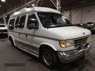 1993 Ford Econoline Cargo with VIN 1FDEE14H0PHB85252, listed as a IAAI auction lot 42303775 with Not provided miles and . Bid and sale history available at DreamBid. Image 1.