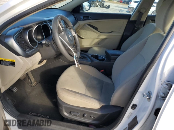 2015 Kia Optima LX with VIN KNAGM4A74F5631557, listed as a Copart auction lot 88344285 with 123,259 mi miles and Salvage Title. Bid and sale history available at carsss.com. Image 7.