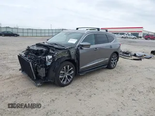 2023 Acura MDX Technology with VIN 5J8YE1H46PL039316, listed as a IAAI auction lot 42031513 with 20,743 mi miles and . Bid and sale history available at DreamBid. Image 18.