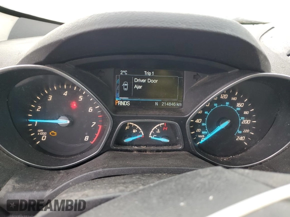 2016 Ford Escape SE with VIN 1FMCU0G96GUC02099, listed as a Copart auction lot 81677124 with 214,846 mi miles and Clean Title. Bid and sale history available at carsss.com. Image 9.