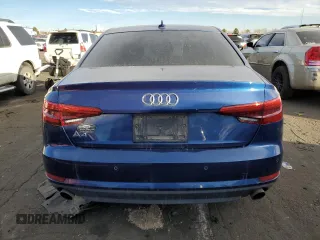 2017 Audi A4 Premium with VIN WAUGNAF41HN007244, listed as a Copart auction lot 42655145 with 80,468 mi miles and Salvage Title. Bid and sale history available at carsss.com. Image 6.
