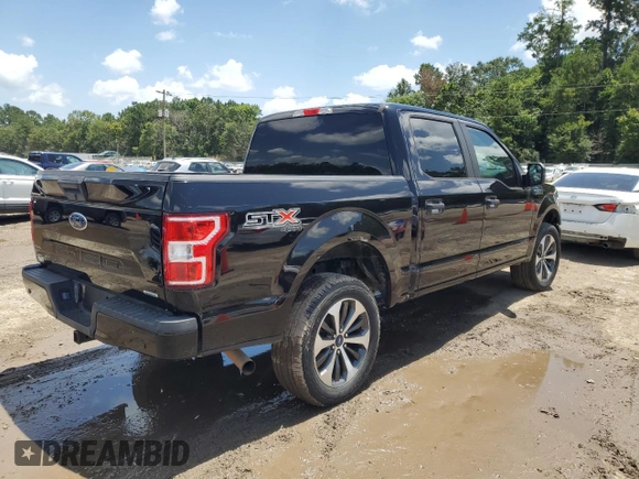 2020 Ford F-150 XL z VIN 1FTEW1E44LKE55335, wystawiony jako Copart lot #66852825 z przebiegiem 118 019 mil mil oraz Szkoda całkowita • Salvage title. Historia ofert i sprzedaży dostępna na DreamBid. Obrazek 4.