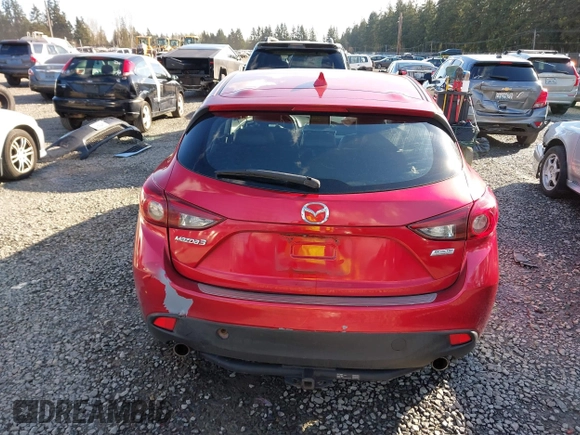 2015 Mazda 3 S Grand Touring with VIN JM1BM1M34F1224608, listed as a IAAI auction lot 41744848 with 154,695 mi miles and . Bid and sale history available at DreamBid. Image 16.