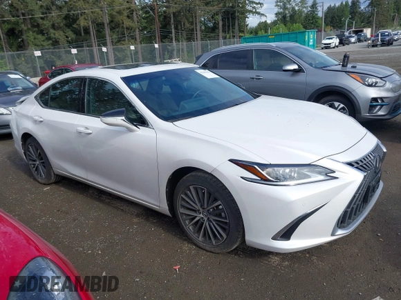 2024 Lexus ES 250 with VIN 58AD11D17RU012342, listed as a IAAI auction lot 42207023 with 12,930 mi miles and . Bid and sale history available at DreamBid. Image 14.