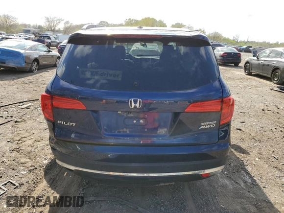 2017 Honda Pilot Touring with VIN 5FNYF6H94HB048329, listed as a Copart auction lot 53202735 with 140,453 mi miles and Salvage Title. Bid and sale history available at carsss.com. Image 6.
