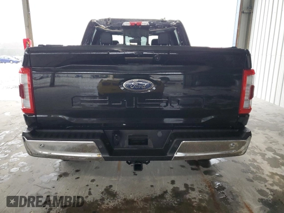 2021 Ford F-150 XL with VIN 1FTFW1E59MFC17844, listed as a Copart auction lot 48328155 with 61,852 mi miles and Salvage Title. Bid and sale history available at carsss.com. Image 6.