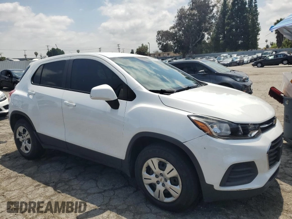 2018 Chevrolet Trax LS with VIN KL7CJKSBXJB602153, listed as a Copart auction lot 54795795 with 139,790 mi miles and Clean Title. Bid and sale history available at carsss.com. Image 4.