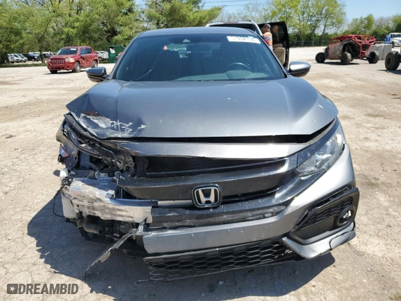 2019 Honda Civic Hatchback Sport with VIN SHHFK7G46KU208702, listed as a Copart auction lot 51952134 with 65,392 mi miles and Salvage Title. Bid and sale history available at carsss.com. Image 5.