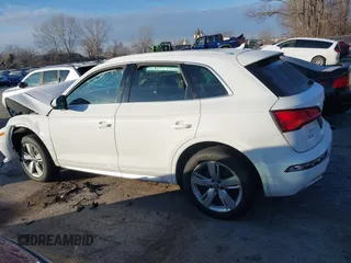2018 Audi Q5 Premium Plus with VIN WA1BNAFY9J2204115, listed as a IAAI auction lot 41216503 with 1 mi miles. Bid and sale history available at carsss.com. Image 14.