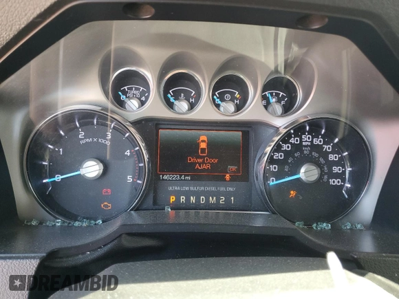 2013 Ford F-350 Platinum with VIN 1FT8W3BT9DEA54593, listed as a Copart auction lot 57308185 with 146,223 mi miles and Clean title. Bid and sale history available at DreamBid. Image 9.