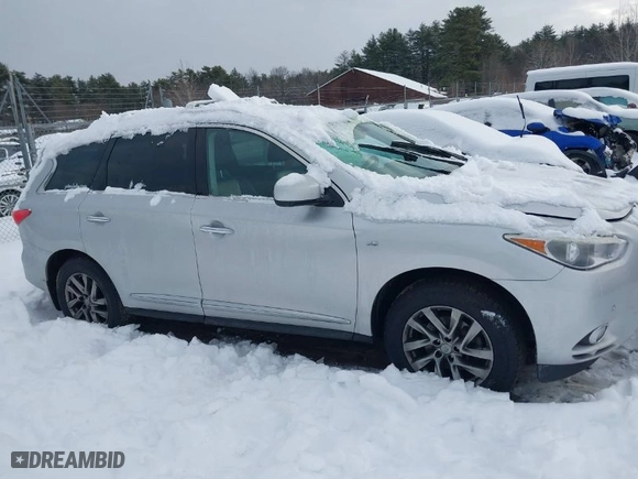 2014 Infiniti QX60 with VIN 5N1AL0MM7EC517094, listed as a IAAI auction lot 41541281 with 141,790 mi miles. Bid and sale history available at carsss.com. Image 14.