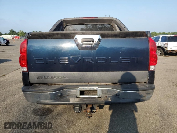 2004 Chevrolet Avalanche Z71 with VIN 3GNEK12TX4G246057, listed as a Copart auction lot 69157534 with 116,382 mi miles and Non Repairable. Bid and sale history available at DreamBid. Image 6.