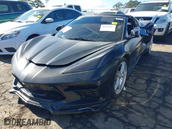 2020 Chevrolet Corvette 2LT with VIN 1G1Y72D45L5115152, listed as a IAAI auction lot 40916427 with 25,581 mi miles. Bid and sale history available at carsss.com. Image 18.
