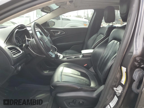 2016 Chrysler 200 C with VIN 1C3CCCEG2GN174911, listed as a Copart auction lot 46882995 with 113,897 mi miles and Salvage Title. Bid and sale history available at carsss.com. Image 7.