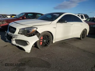 2014 Mercedes-Benz CLA 45 AMG z VIN WDDSJ5CB9EN142167, wystawiony jako Copart lot #43187375 z przebiegiem 113 105 mil mil oraz Szkoda całkowita • Salvage title. Historia ofert i sprzedaży dostępna na DreamBid. Obrazek 1.
