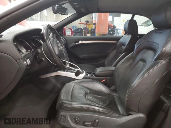 2010 Audi A5 Premium Plus with VIN WAULFAFH6AN011455, listed as a Copart auction lot 52769735 with 89,584 mi miles and Salvage Title. Bid and sale history available at carsss.com. Image 7.