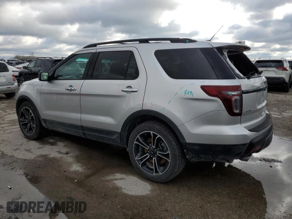 2014 Ford Explorer Sport с VIN 1FM5K8GT2EGB50748, выставлен на аукционе Copart как лот 53493185 с пробегом 89 924 миль миль и Списание • Salvage title. История ставок и продаж доступна на DreamBid. Изображение 2.
