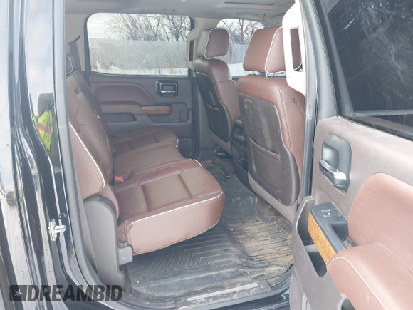 2015 Chevrolet Silverado 1500 High Country with VIN 3GCUKTEC0FG148198, listed as a IAAI auction lot 41493933 with 164,453 mi miles and . Bid and sale history available at DreamBid. Image 8.