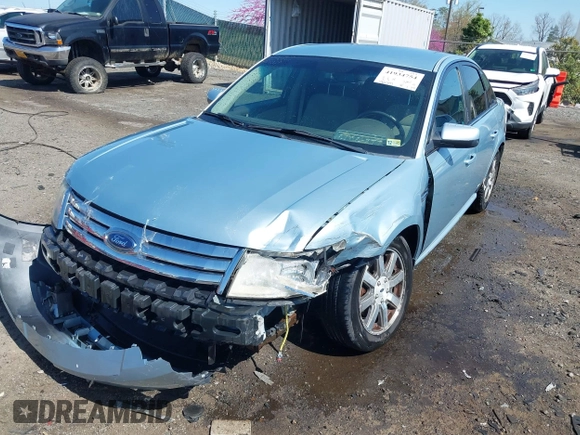 2008 Ford Taurus SEL with VIN 1FAHP24WX8G186437, listed as a IAAI auction lot 41934754 with 186,347 mi miles. Bid and sale history available at carsss.com. Image 6.