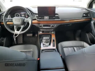2021 Audi Q5 Premium Plus with VIN WA1BAAFY8M2011079, listed as a Copart auction lot 60714455 with 78,883 mi miles and Salvage title. Bid and sale history available at DreamBid. Image 8.