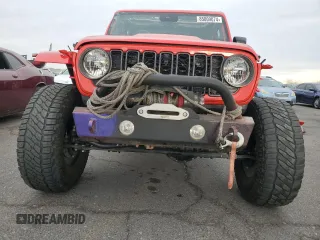 2024 Jeep Wrangler Rubicon X with VIN 1C4RJXFG5RW297553, listed as a Copart auction lot 85009074 with 838 mi miles and Salvage title. Bid and sale history available at DreamBid. Image 5.