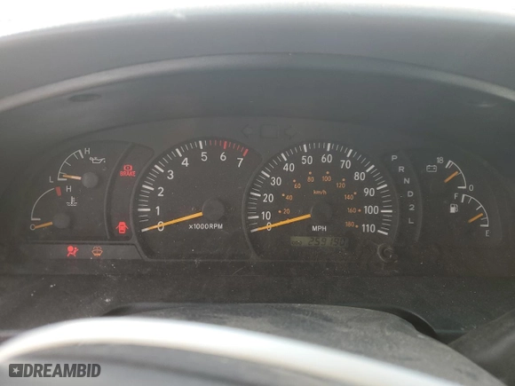 2000 Toyota Tundra SR5 with VIN 5TBBT441XYS070715, listed as a Copart auction lot 86919194 with 259,190 mi miles and Salvage Title. Bid and sale history available at carsss.com. Image 9.