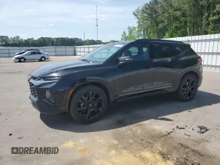 2022 Chevrolet Blazer RS с VIN 3GNKBERS8NS139112, выставлен на аукционе Copart как лот 54140915 с пробегом 12 995 миль миль и Списание • Salvage title. История ставок и продаж доступна на DreamBid. Изображение 1.