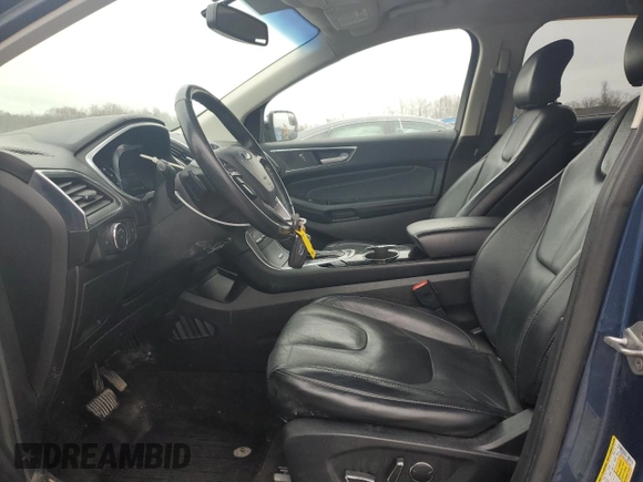 2018 Ford Edge Titanium with VIN 2FMPK4K92JBB07087, listed as a Copart auction lot 52729325 with 117,886 mi miles and Salvage Title. Bid and sale history available at carsss.com. Image 7.