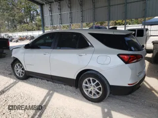2023 Chevrolet Equinox LT with VIN 3GNAXKEG6PS195680, listed as a Copart auction lot 74998784 with 28,258 mi miles and Salvage Title. Bid and sale history available at carsss.com. Image 2.