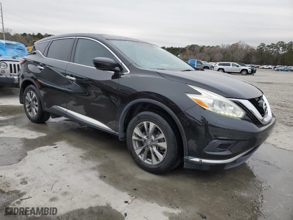 2016 Nissan Murano SL with VIN 5N1AZ2MG5GN137456, listed as a Copart auction lot 41771795 with 119,967 mi miles and Salvage Title. Bid and sale history available at carsss.com. Image 4.