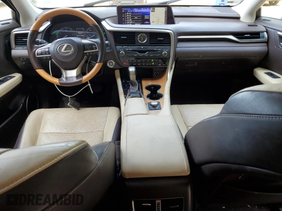 2018 Lexus RX 350L Premium with VIN JTJDZKCA7J2001642, listed as a Copart auction lot 56390725 with 68,286 mi miles and Salvage title. Bid and sale history available at DreamBid. Image 8.