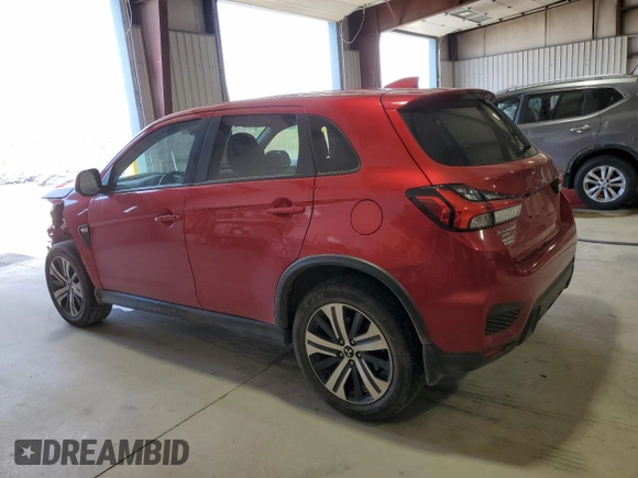 2023 Mitsubishi Outlander ES z VIN JA4ARUAU4PU000597, wystawiony jako Copart lot #53704445 z przebiegiem 27 206 mil mil oraz Szkoda całkowita • Salvage title. Historia ofert i sprzedaży dostępna na DreamBid. Obrazek 2.