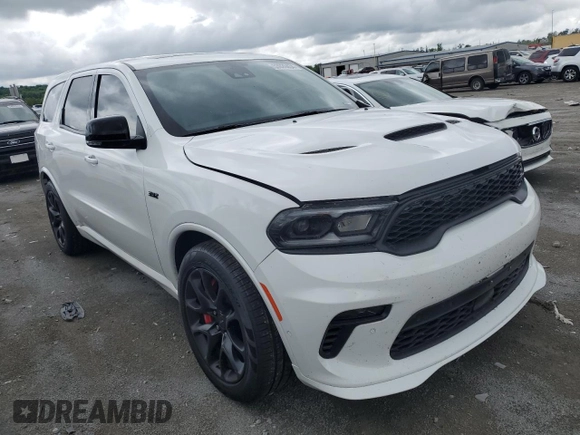 2021 Dodge Durango SRT 392 with VIN 1C4SDJGJ2MC521033, listed as a Copart auction lot 53026434 with 41,583 mi miles and Salvage title. Bid and sale history available at DreamBid. Image 4.