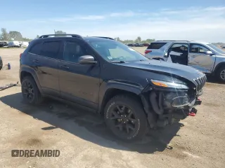 2016 Jeep Cherokee Trailhawk with VIN 1C4PJMBS5GW179046, listed as a Copart auction lot 61677425 with 88,694 mi miles and Salvage title. Bid and sale history available at DreamBid. Image 4.