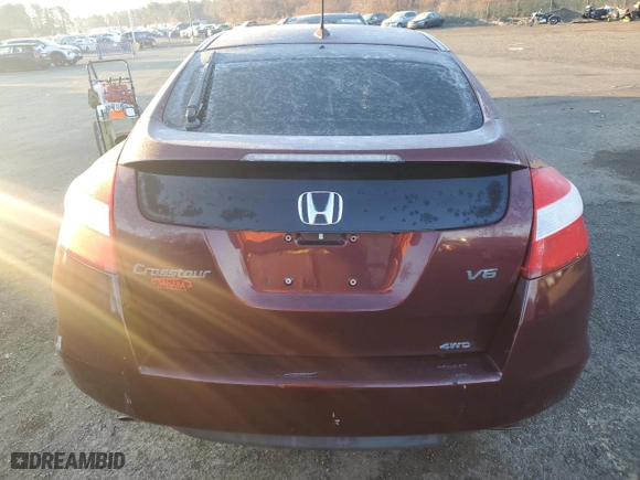 2012 Honda Crosstour EX-L with VIN 5J6TF2H55CL003576, listed as a Copart auction lot 48184215 with NaN miles and Clean Title. Bid and sale history available at carsss.com. Image 6.